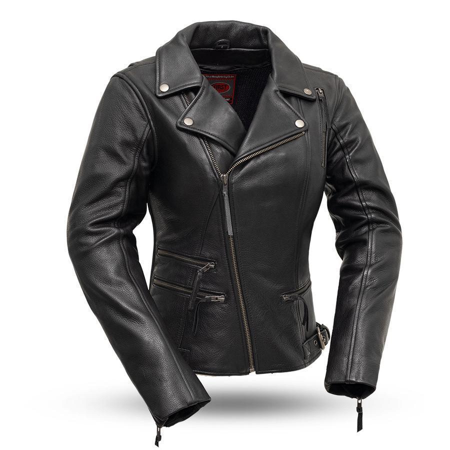 Monte Carlo Ladies Leather Jacket-Rolling Thunder Harley-Davidson