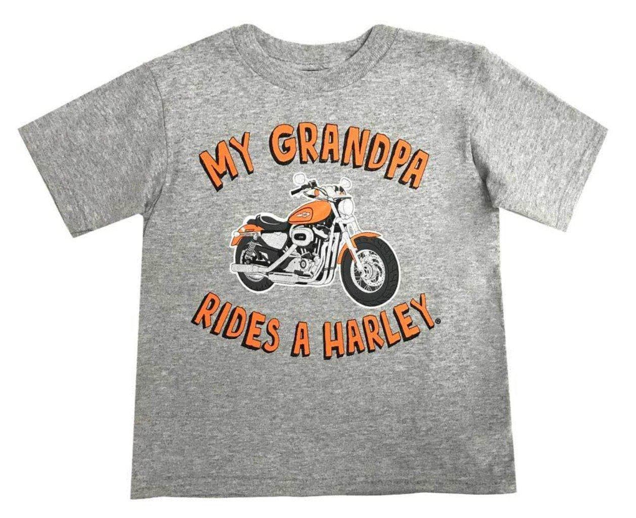 "My Grandpa Rides A Harley" Tee-Rolling Thunder Harley-Davidson