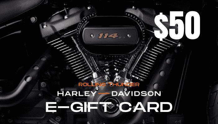 Online Store Gift Cards-VO25-Rolling Thunder Harley-Davidson