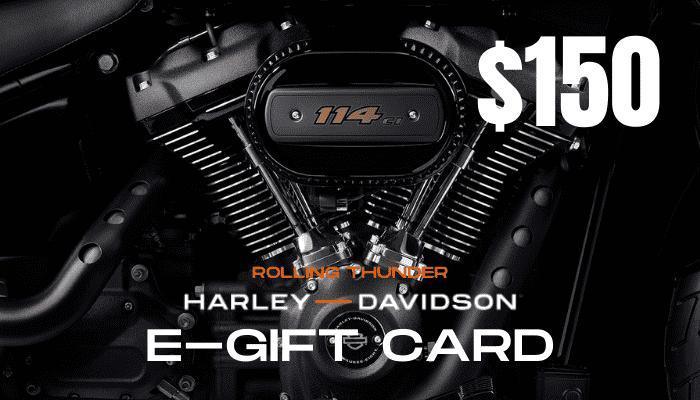 Online Store Gift Cards-VO150-Rolling Thunder Harley-Davidson