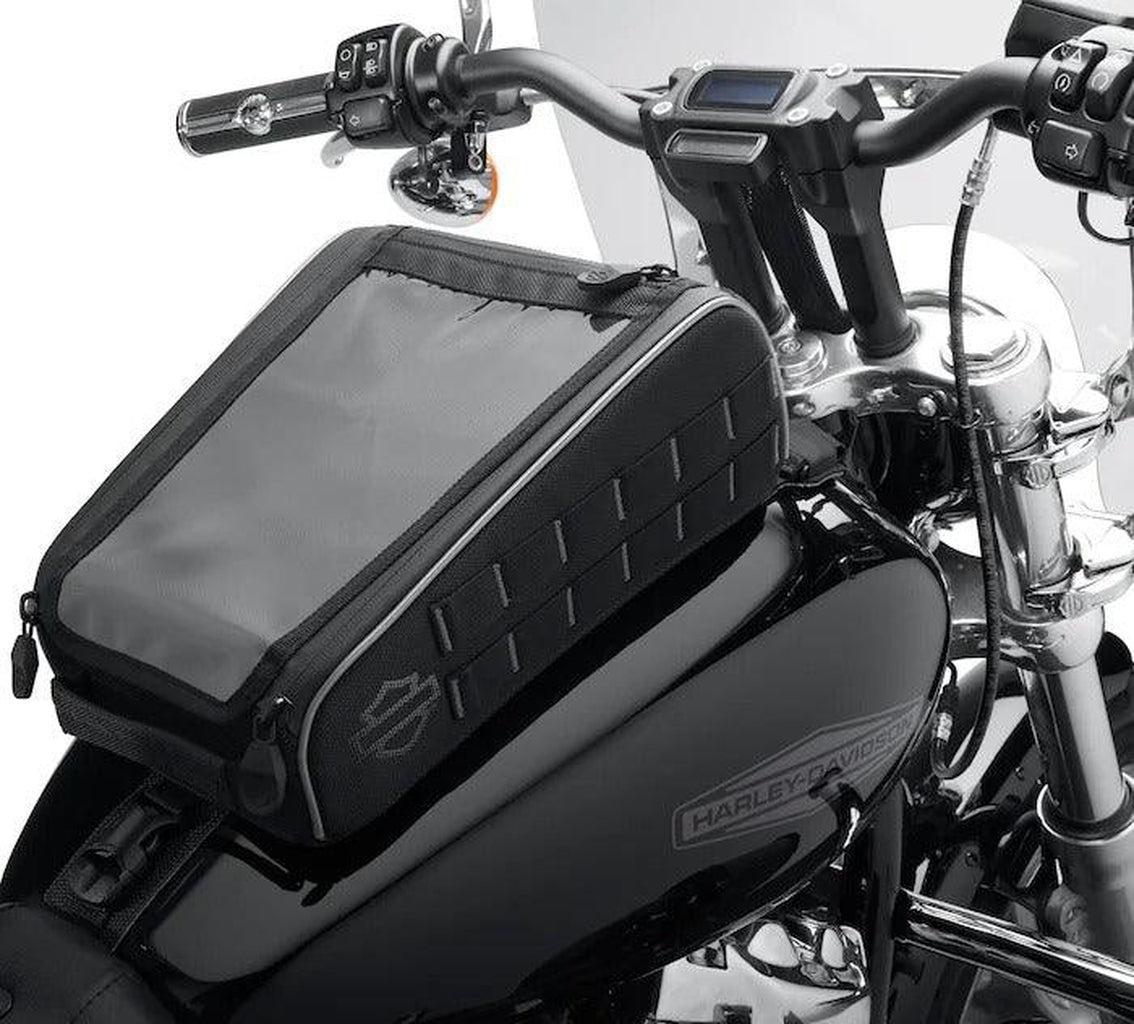 Onyx Premium Luggage Tank Bag-93300159-Rolling Thunder Harley-Davidson