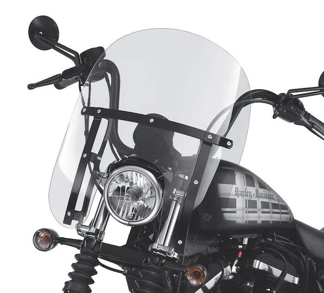 Quick-Release Compact Windshield-58703-09-Rolling Thunder Harley-Davidson