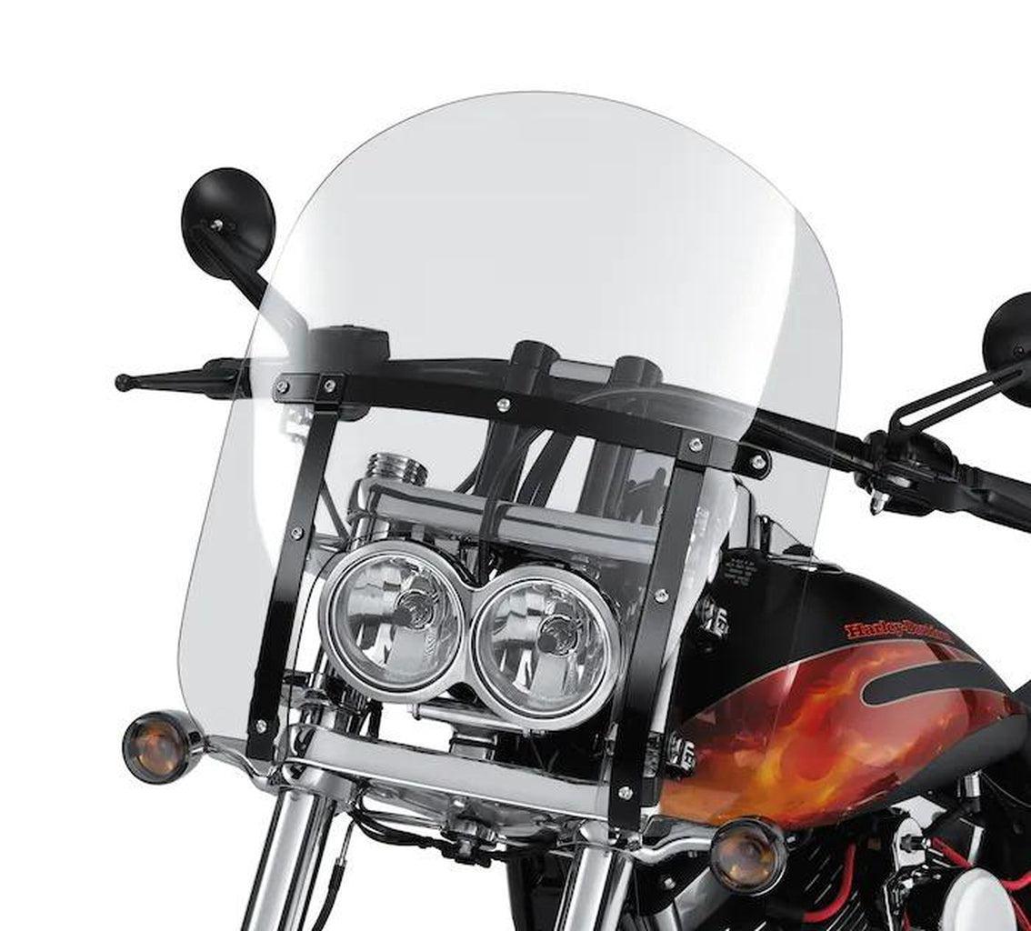 Quick-Release Compact Windshield-58630-09-Rolling Thunder Harley-Davidson