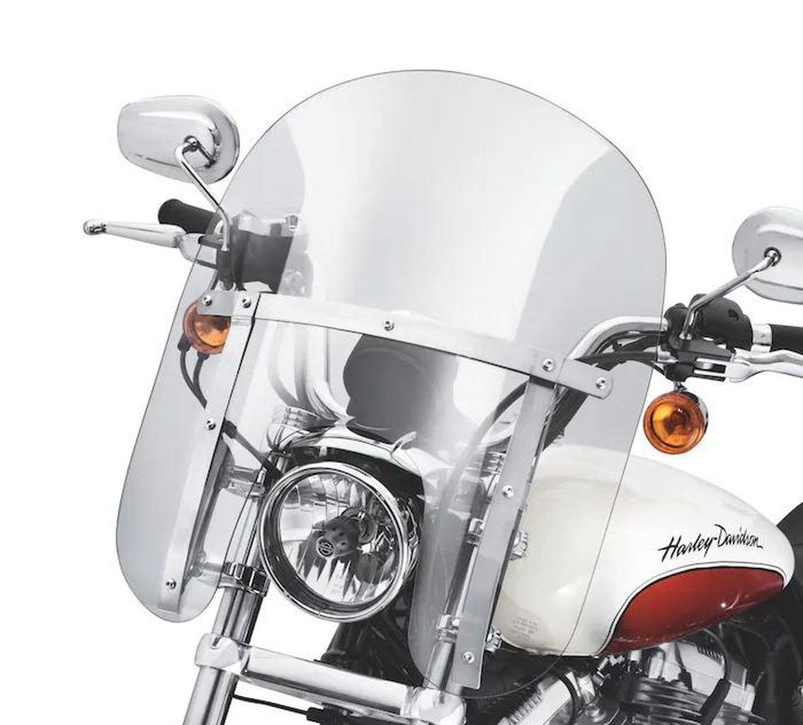 Quick-Release Compact Windshield-57802-11-Rolling Thunder Harley-Davidson