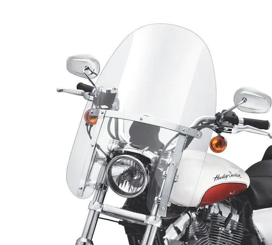 Quick-Release Compact Windshield-57801-11-Rolling Thunder Harley-Davidson