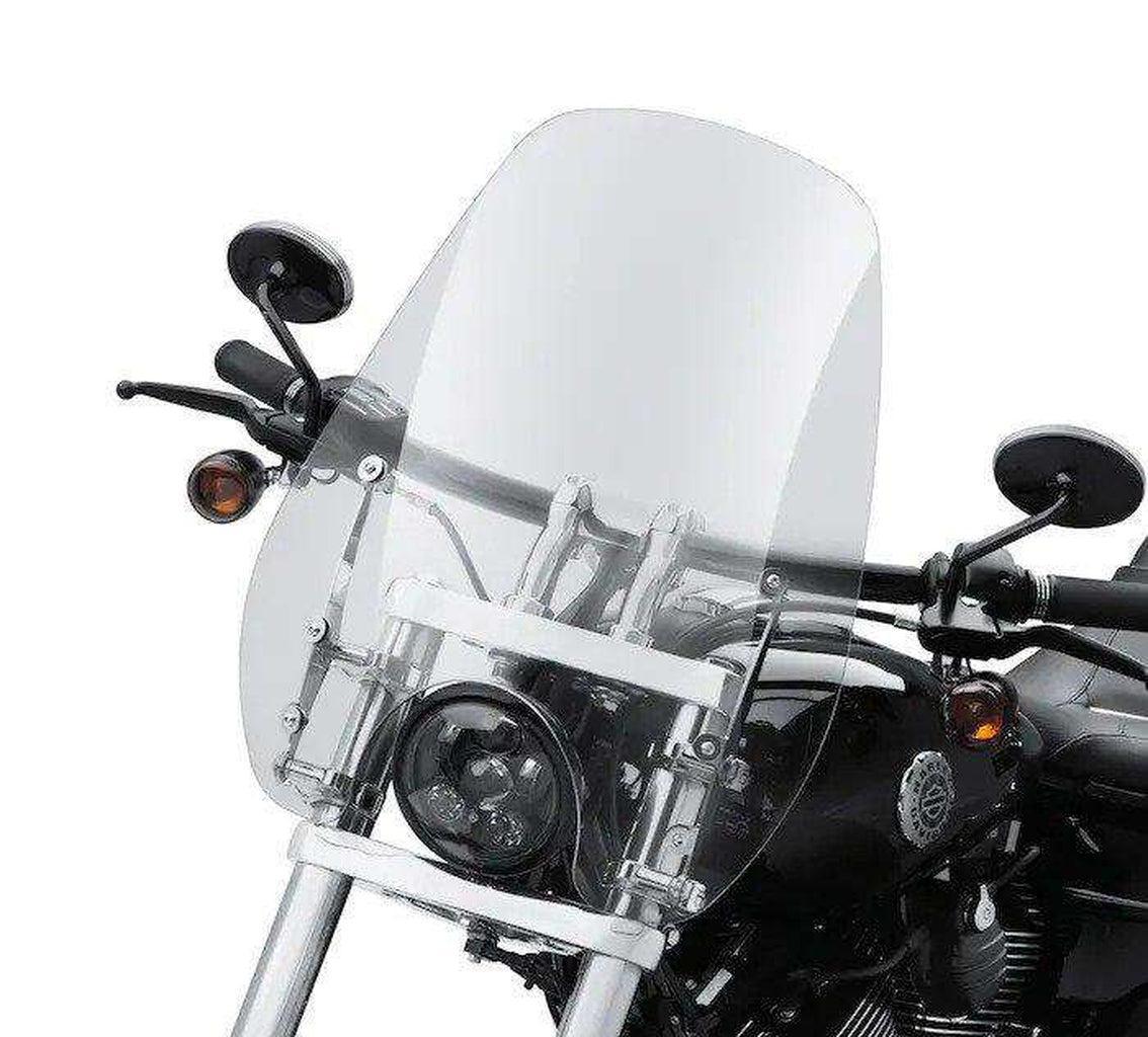 Quick-Release Super Sport Light Smoke Windshield-57301-06-Rolling Thunder Harley-Davidson
