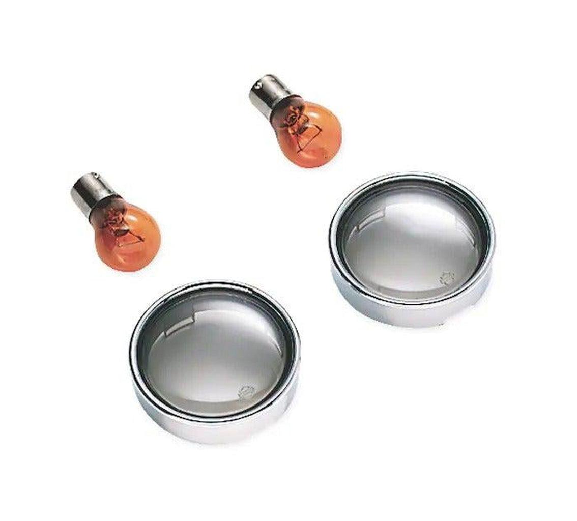 Rear Turn Signal Trim Ring Kit-69753-04-Rolling Thunder Harley-Davidson