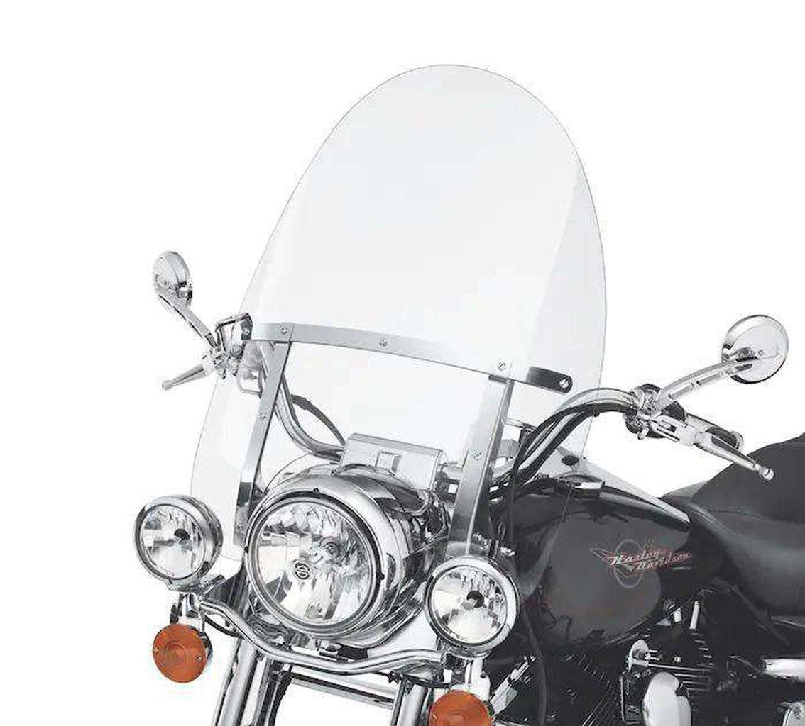 Road King H-D Detachables Windshield - 22 In. Clear-57995-96-Rolling Thunder Harley-Davidson