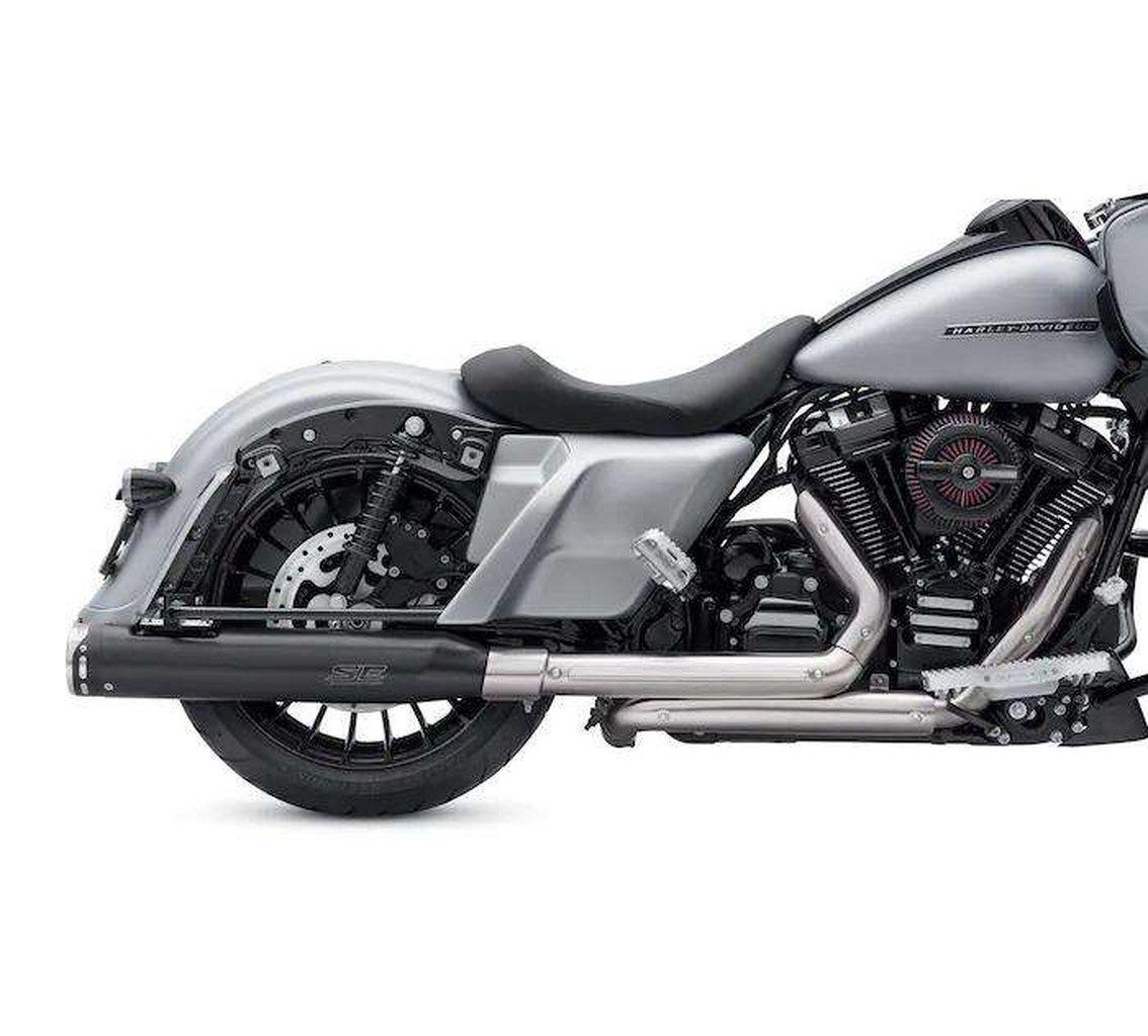 Screamin&#39; Eagle High-Flow Exhaust System With Street Cannon Mufflers-65600329-Rolling Thunder Harley-Davidson