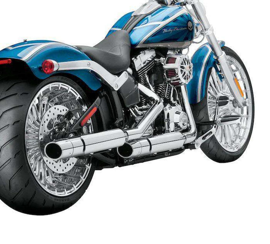 Screamin' Eagle Street Cannon Slip-On Mufflers – Softail Shorty Dual-64900342-Rolling Thunder Harley-Davidson