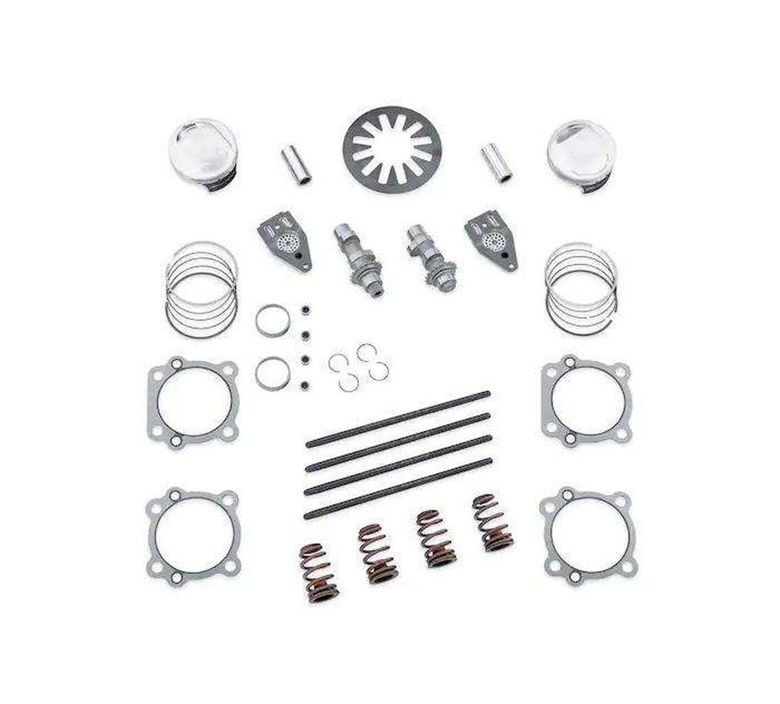 Screamin&#39; Eagle Twin Cam High-Compression Kit With Cams - 103Ci To 103Ci-92500028-Rolling Thunder Harley-Davidson