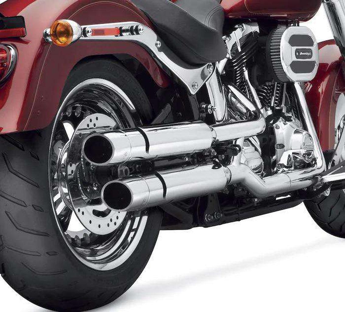 Screamin&#39; Eagle® Street Cannon Slip-On Mufflers – Softail Shotgun-64900340-Rolling Thunder Harley-Davidson