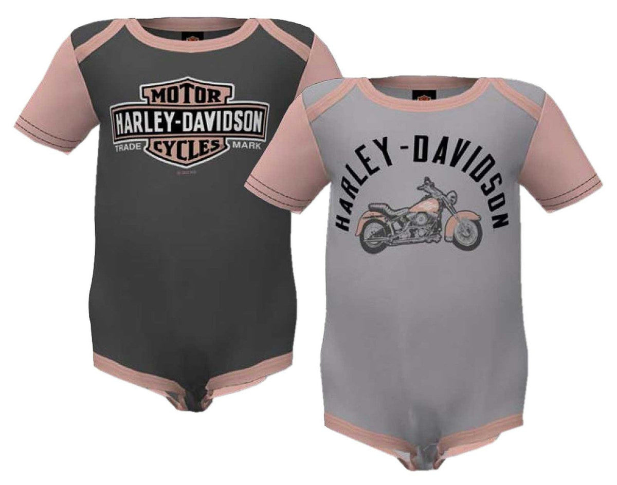 Harley-Davidson Girls 2 Pack Motorcycle Creeper Pack-Rolling Thunder Harley-Davidson