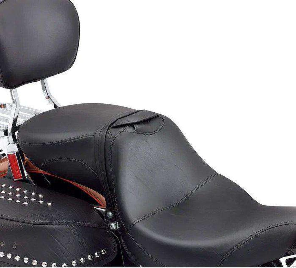 Signature Series Flstc Rider Seat And Backrest With Studs-51922-09-Rolling Thunder Harley-Davidson