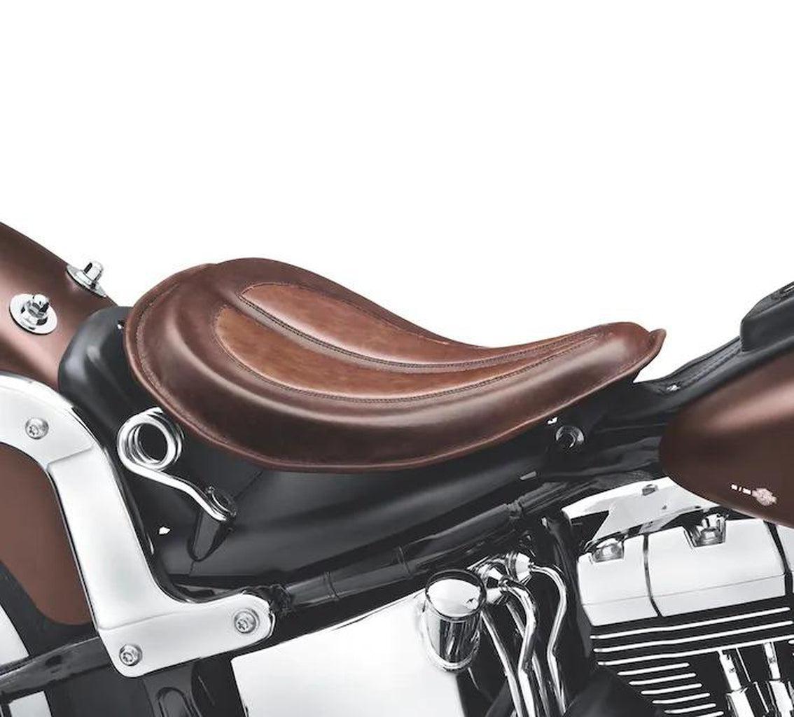 Solo Spring Saddle - Dyna &amp; Softail-52000278-Rolling Thunder Harley-Davidson