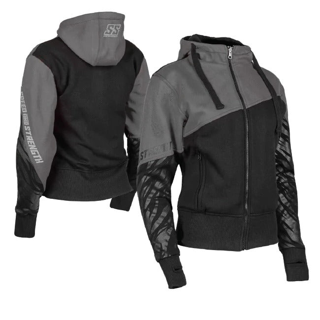 Speed &amp; Strength Ladies Cat Outa Hell Riding Jacket-Rolling Thunder Harley-Davidson