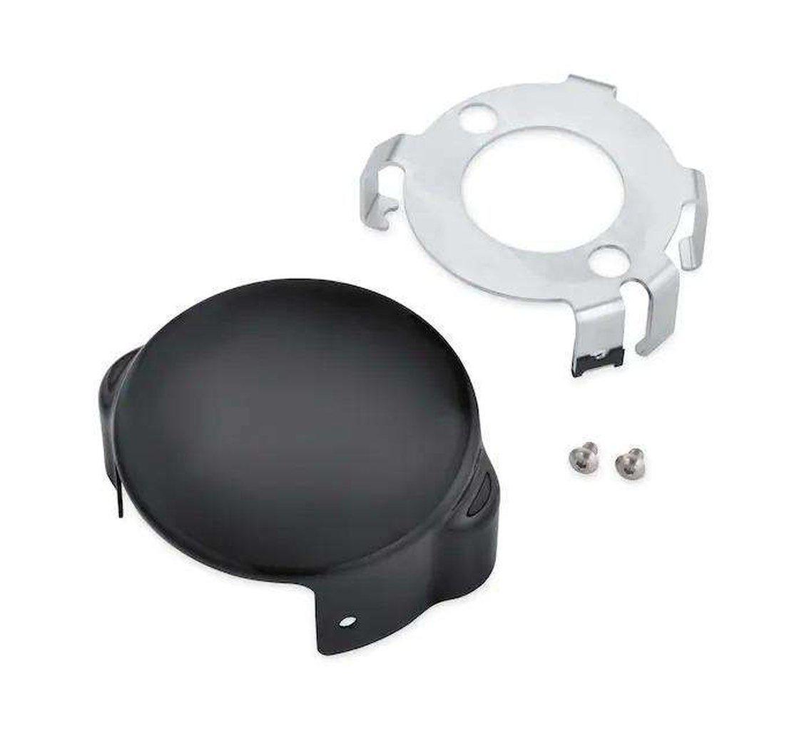 Starter Motor End Cover - Gloss Black-31400090-Rolling Thunder Harley-Davidson