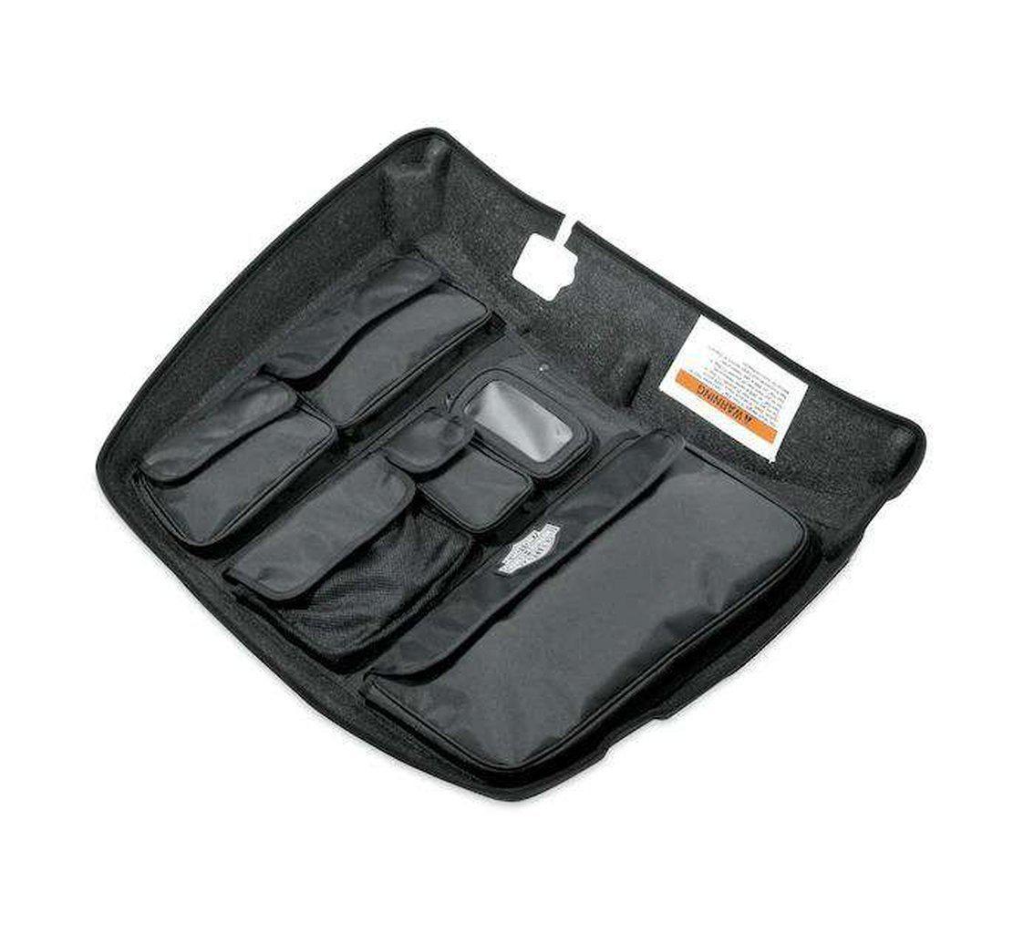 Tour-Pak Lid Fitted Lining With Organizer - Gray-53000302-Rolling Thunder Harley-Davidson