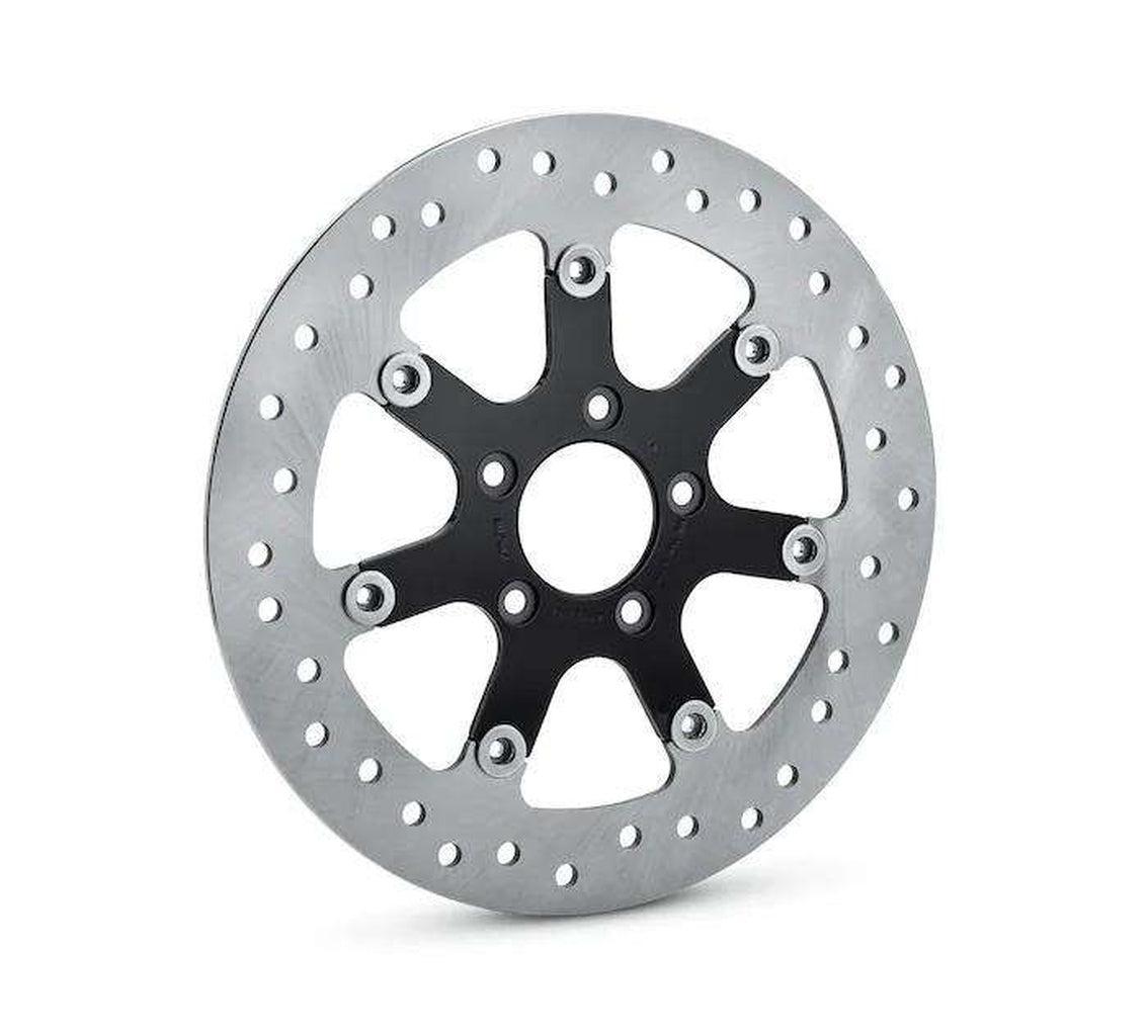 Turbine Floating Brake Rotor – Gloss Black Inner-41500147-Rolling Thunder Harley-Davidson