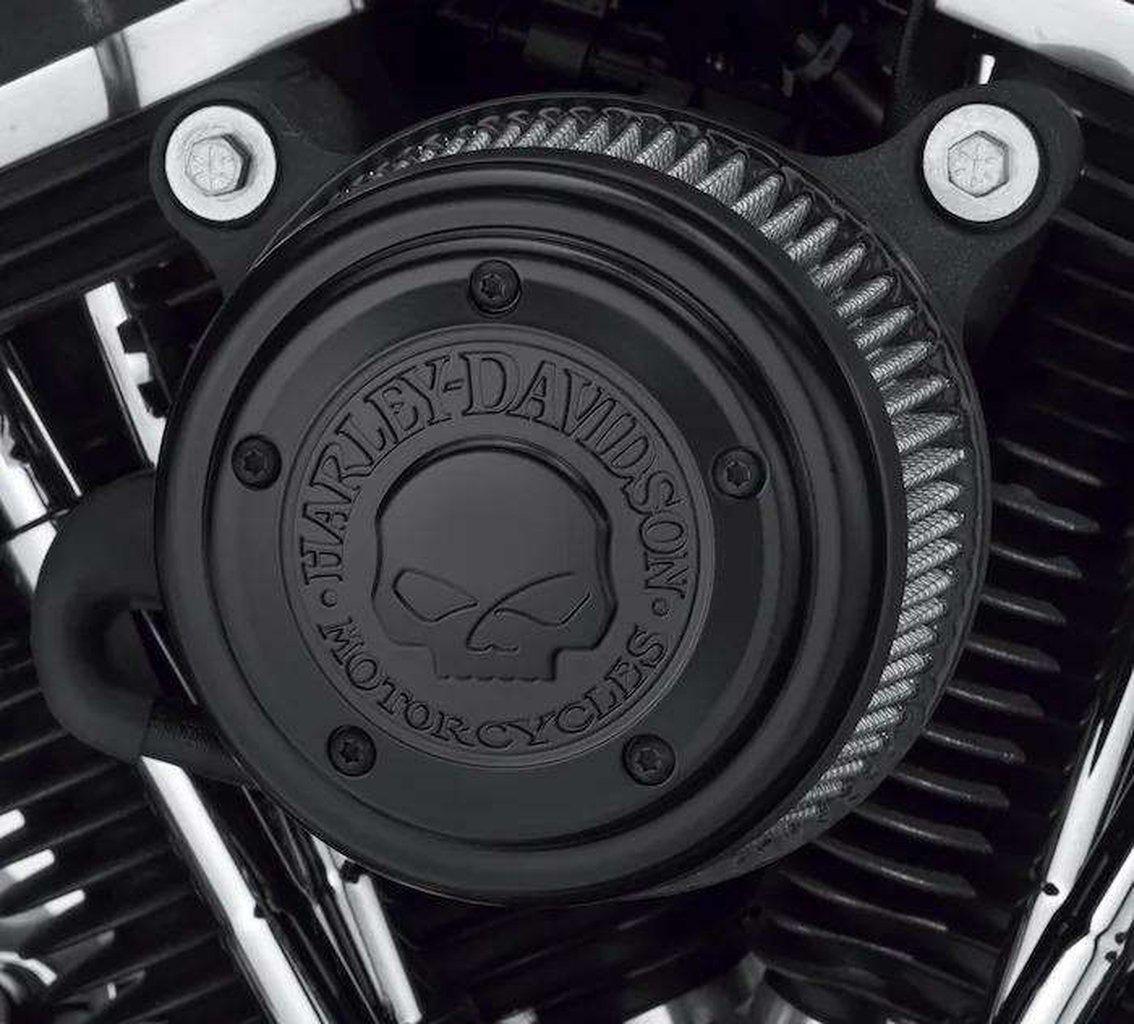 Willie G Skull Air Cleaner Trim-29400366-Rolling Thunder Harley-Davidson