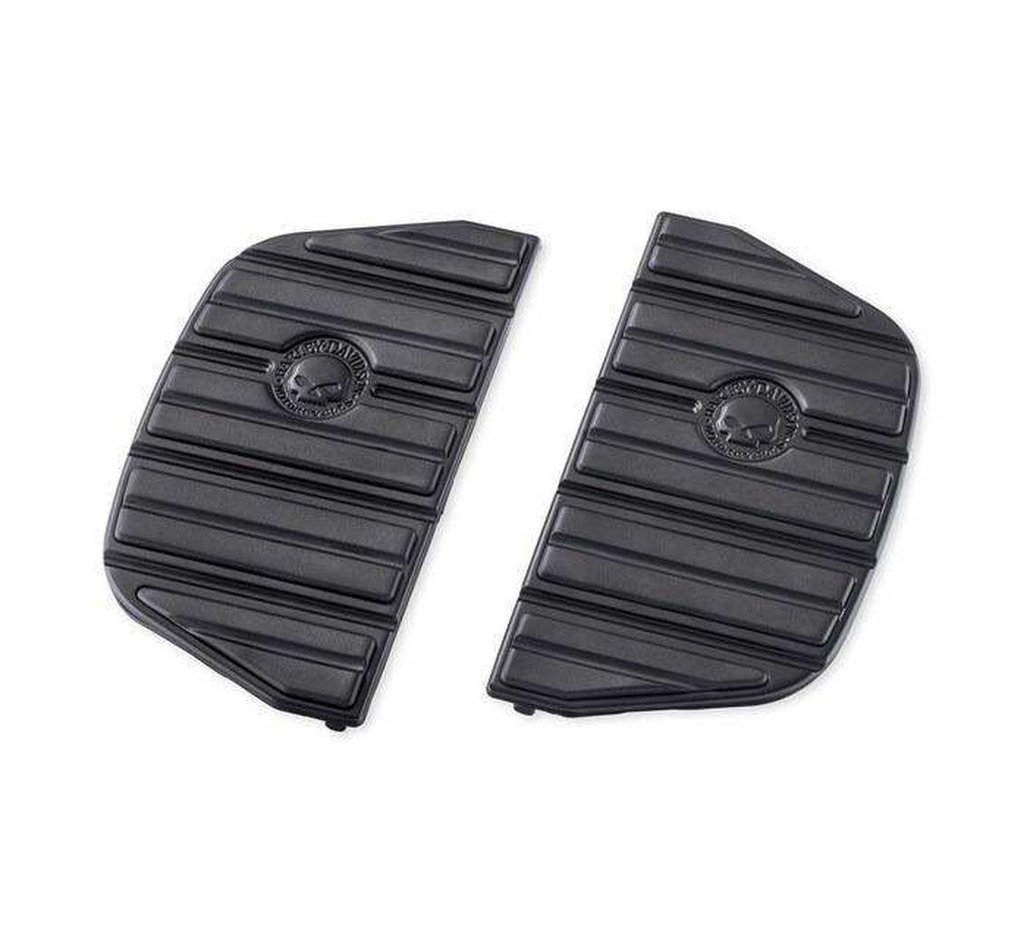 Willie G Skull Passenger Footboard Inserts-50501285-Rolling Thunder Harley-Davidson