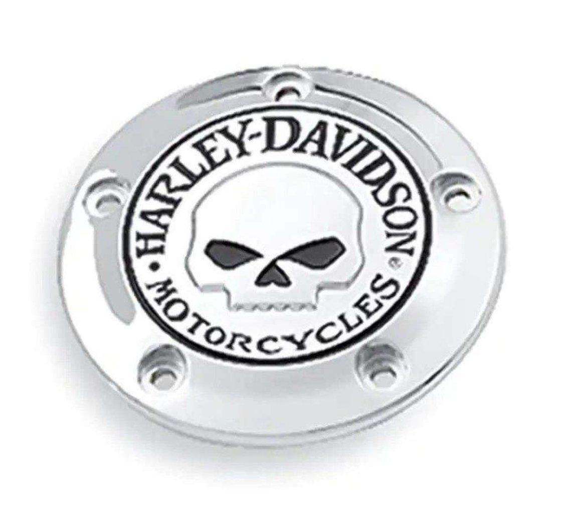 Willie G Skull Timer Cover-32975-04A-Rolling Thunder Harley-Davidson