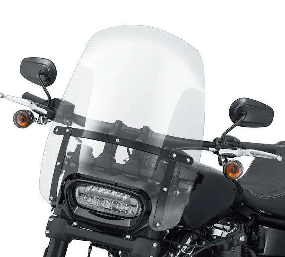 Wind Splitter H-D Detachables Compact 19 In. Clear Windshield-57400324-Rolling Thunder Harley-Davidson